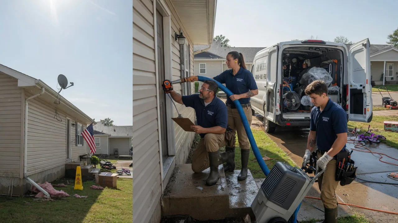 Ceiling Water Damage Restoration in Ruffin, NC near me